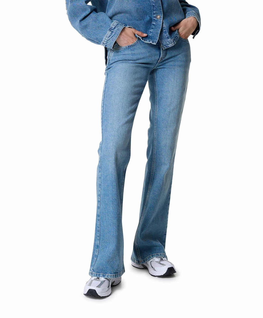 MAC women bootcut flare fit jeans – dames - Blue Denim - 34
