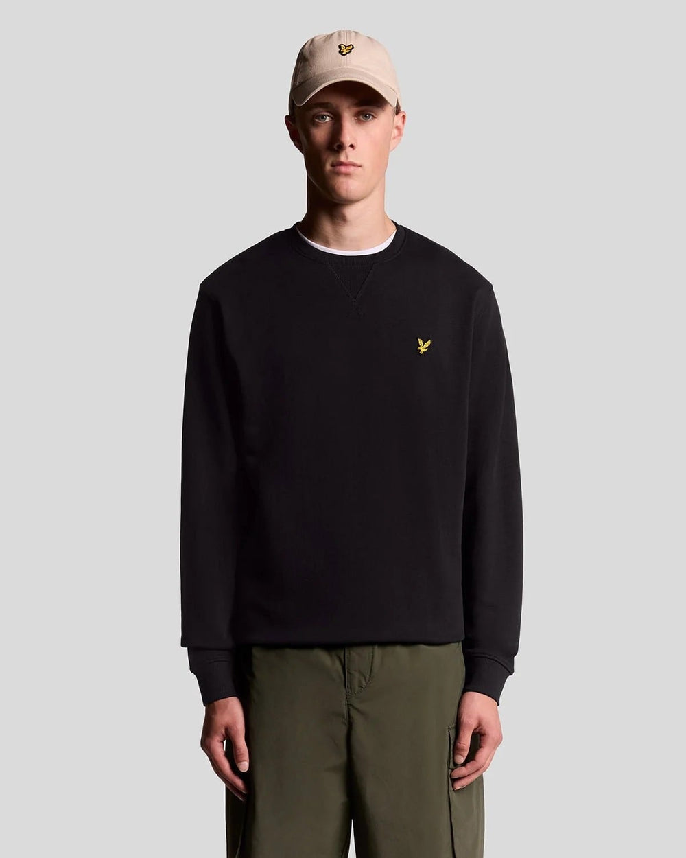 Lyle & Scott ML424VOG sweater heren zwart