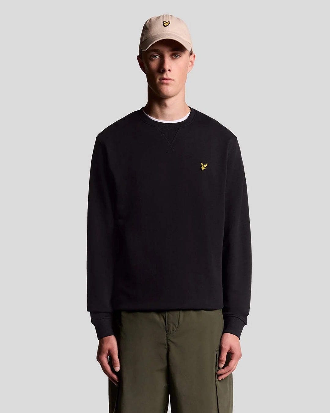 Lyle & Scott ML424VOG sweater heren zwart