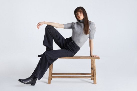 COJ Maxime jeans loose fit dames black denim - 30