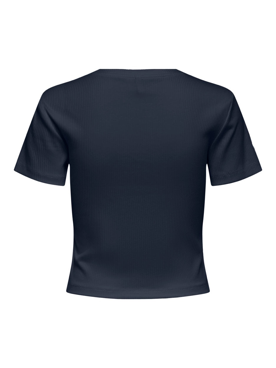 Only Vela t-shirt navy – dames