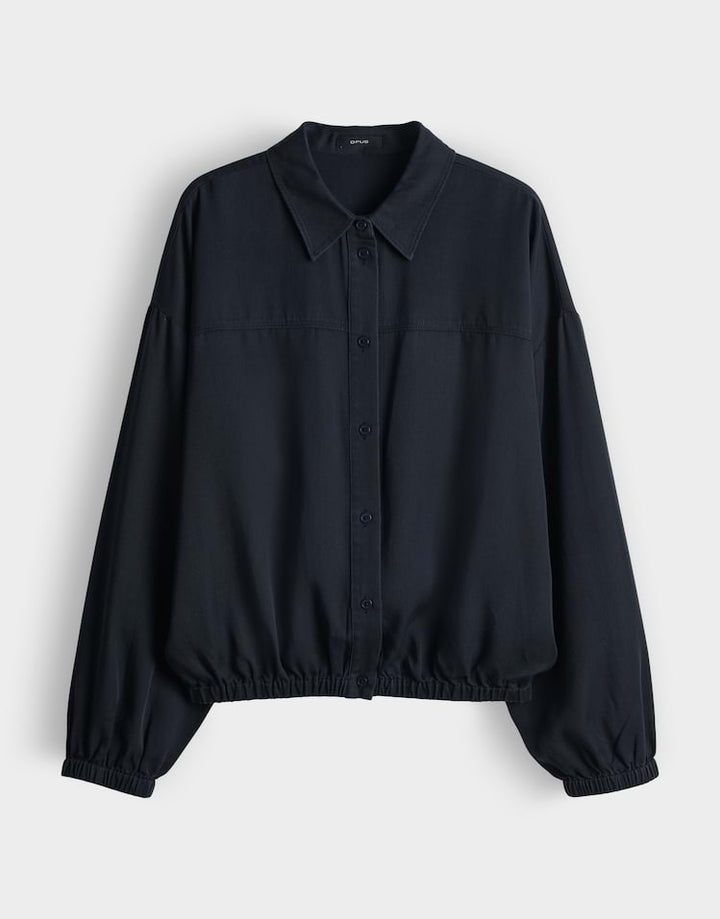 Opus Fynamo 1051659114106 blouse l/m navy