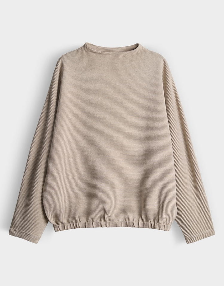 Opus sweater dames taupe – Saglanz 1049889454392