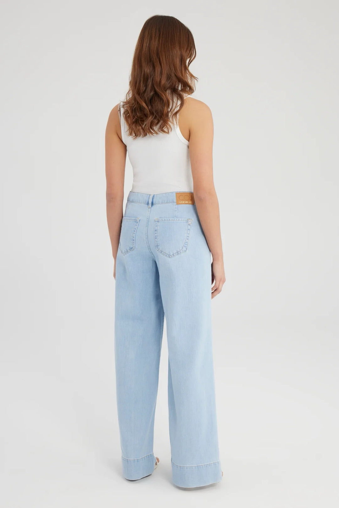 COJ Layla jeans regular-straight fit dames – blue denim - L32