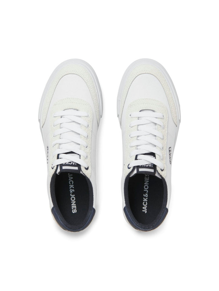 Jack & Jones 12270027 rob sneakers heren – wit dessin