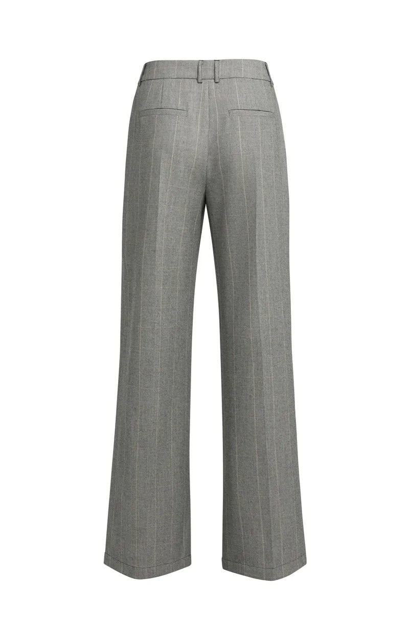 YAYA Women 01-301284-609 lange broek dames grijs dessin