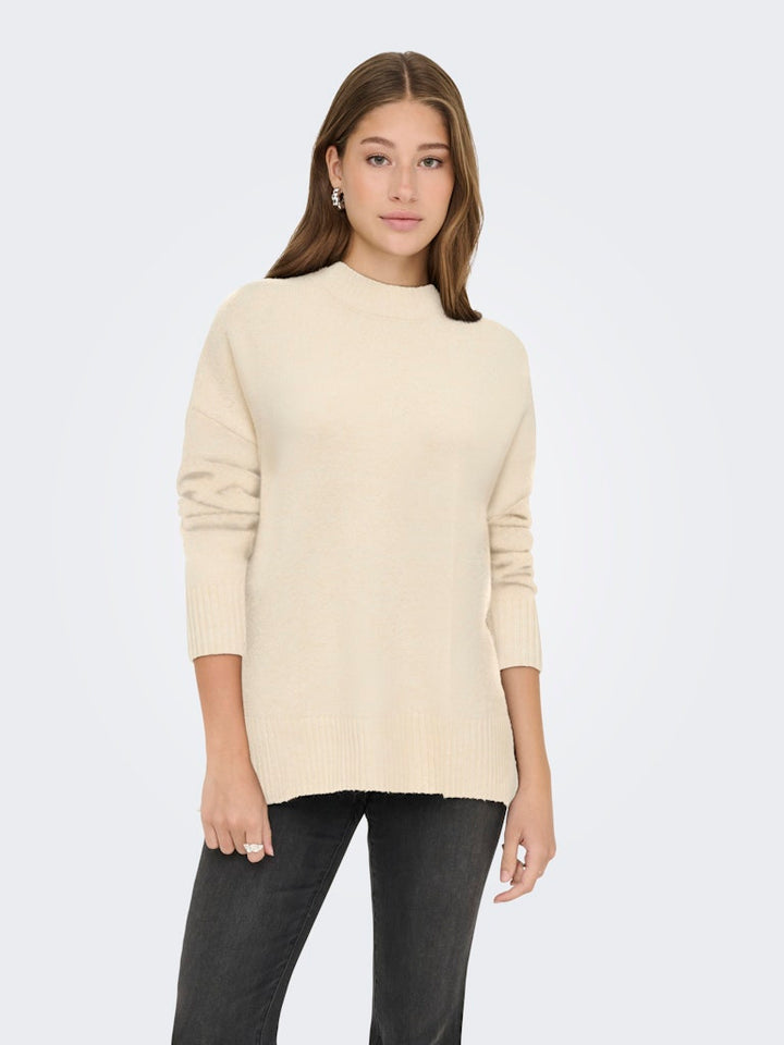 Only 15352853 Hazel trui dames ecru