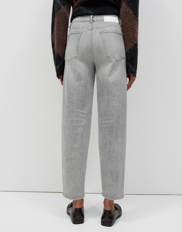 Opus Maxie 10624212945 jeans regular-straight fit grey denim - L28