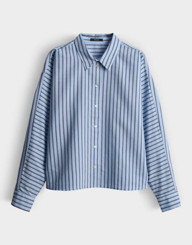 Opus blouse l/m dames blauw dessin – Foho 10492213694393