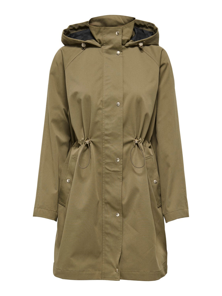 Jacqueline de Yong 15372281 Lena trenchcoat – army