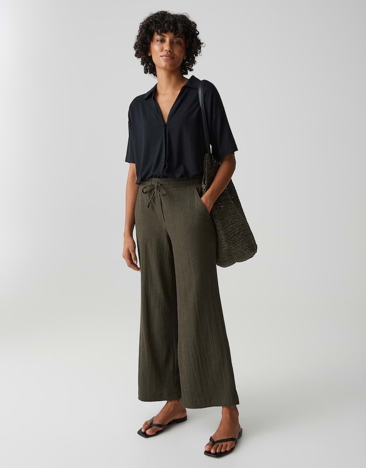 Opus Mileni sun lange broek olijf – dames