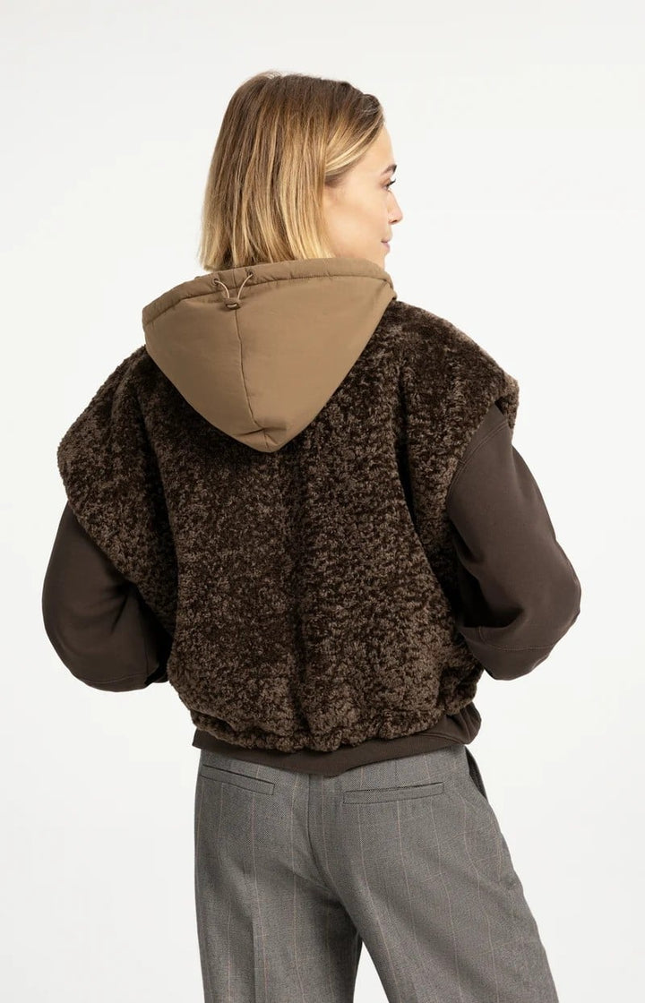 YAYA Women 02-021009-609 bodywarmer bruin