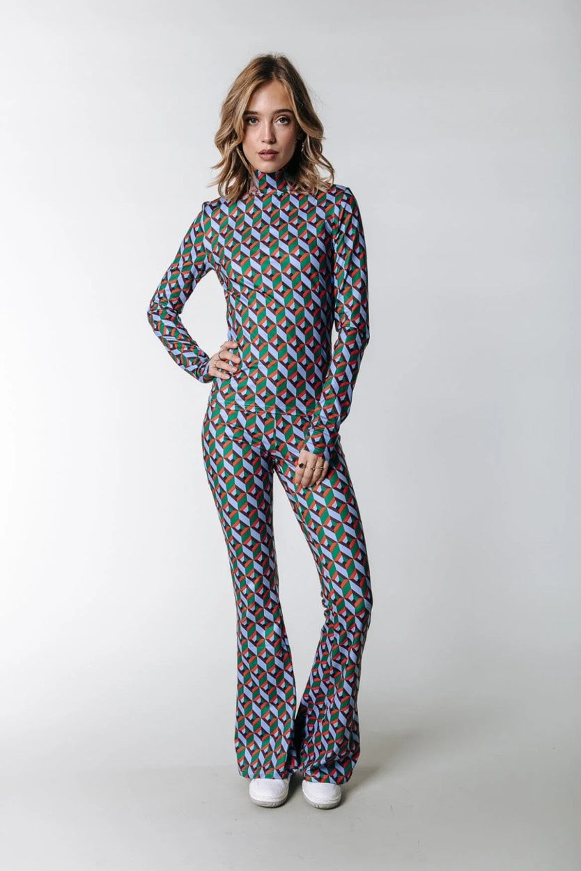 Colourful Rebel lange broek dames multicolor – WP115029