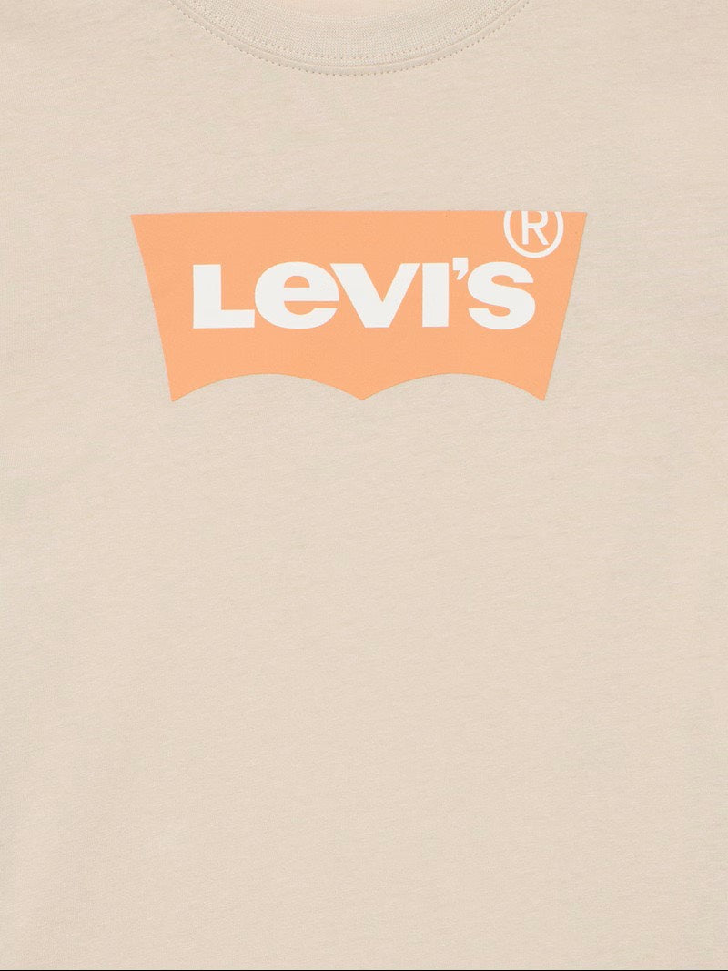 Levi's boys t-shirt k/m beige – jongens
