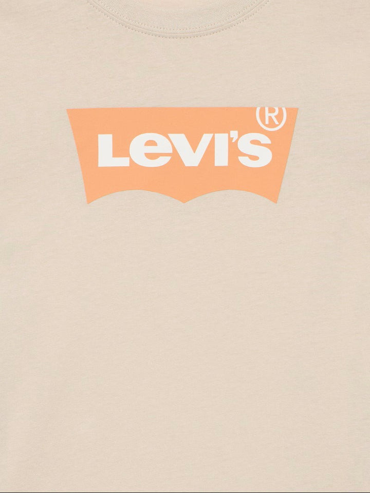 Levi's boys t-shirt k/m beige – jongens
