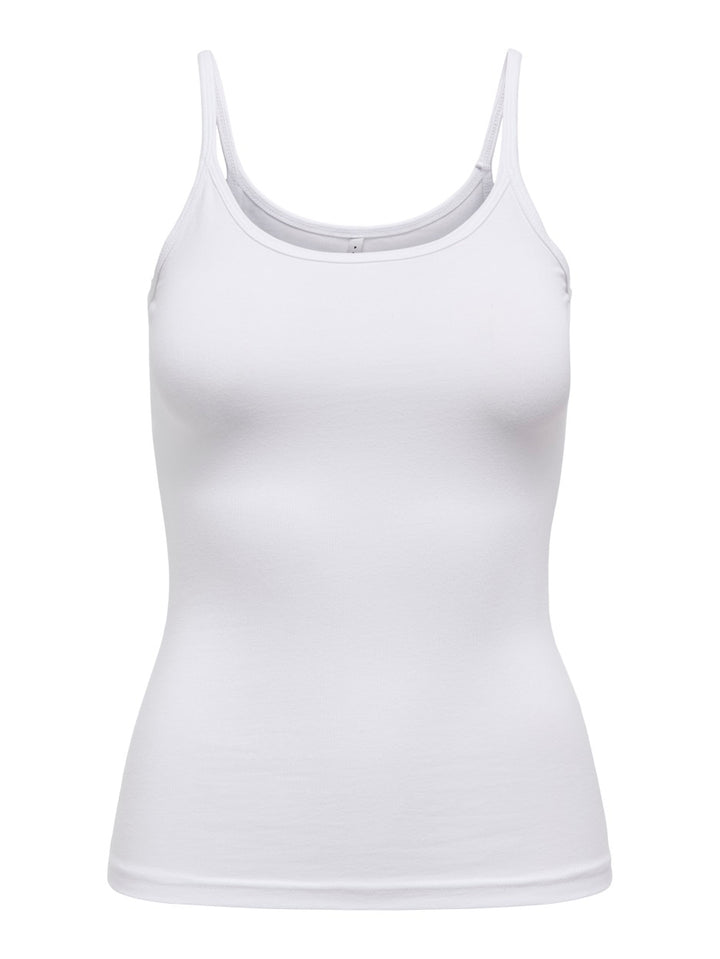 Only 15126430 love singlet wit – dames