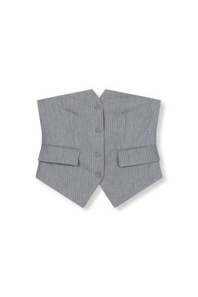 Refined department gilet dames grijs dessin – R2511895844