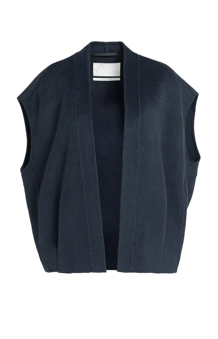 YAYA Women 02-021010-609 gilet gebreid antraciet