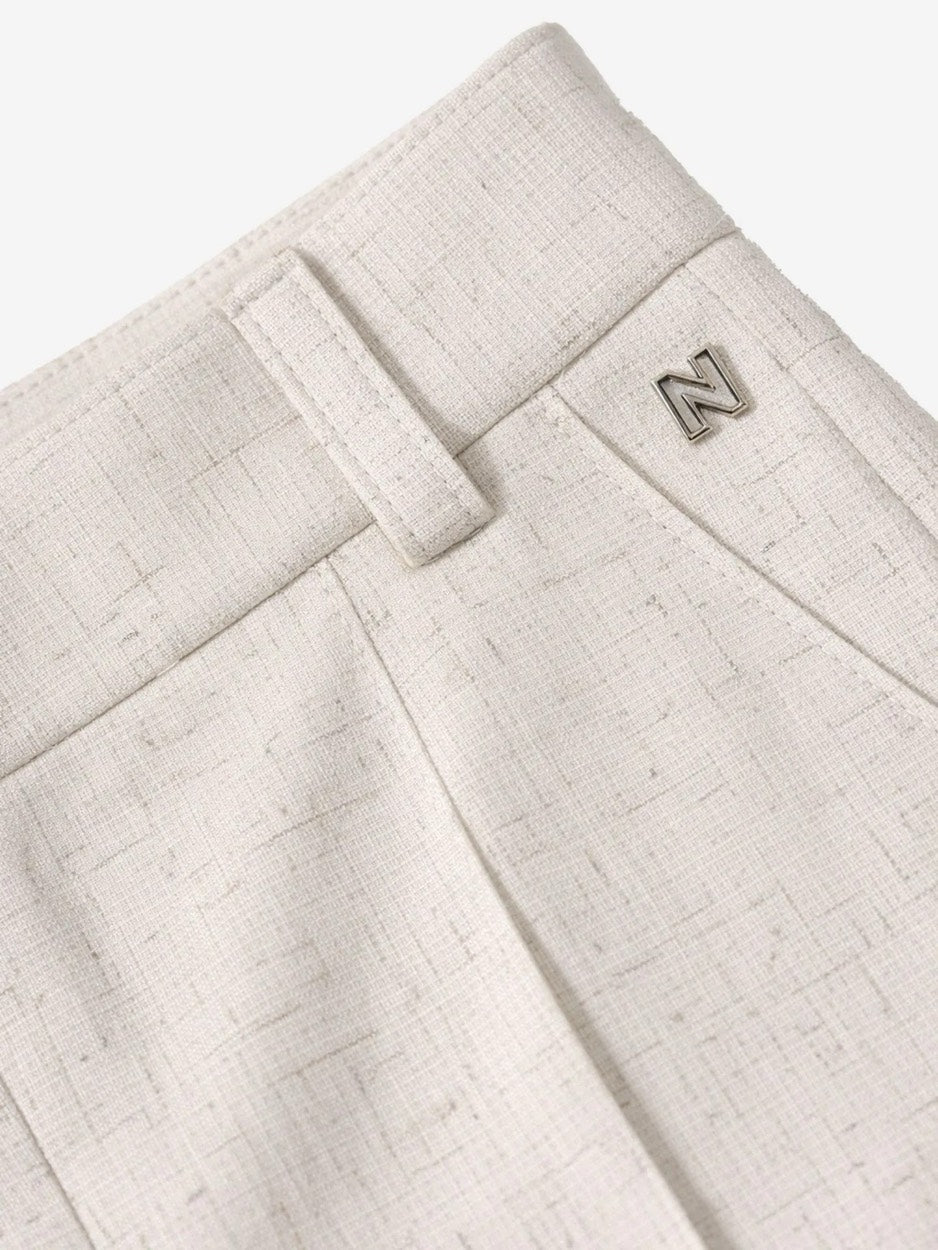 Nikkie N 2-294 2602 ecru lange broek dames