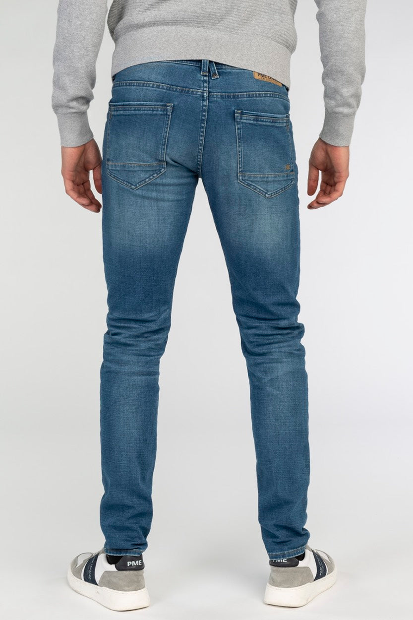 PME-Legend PTR140-SMB jeans slim fit heren – blue denim - L32