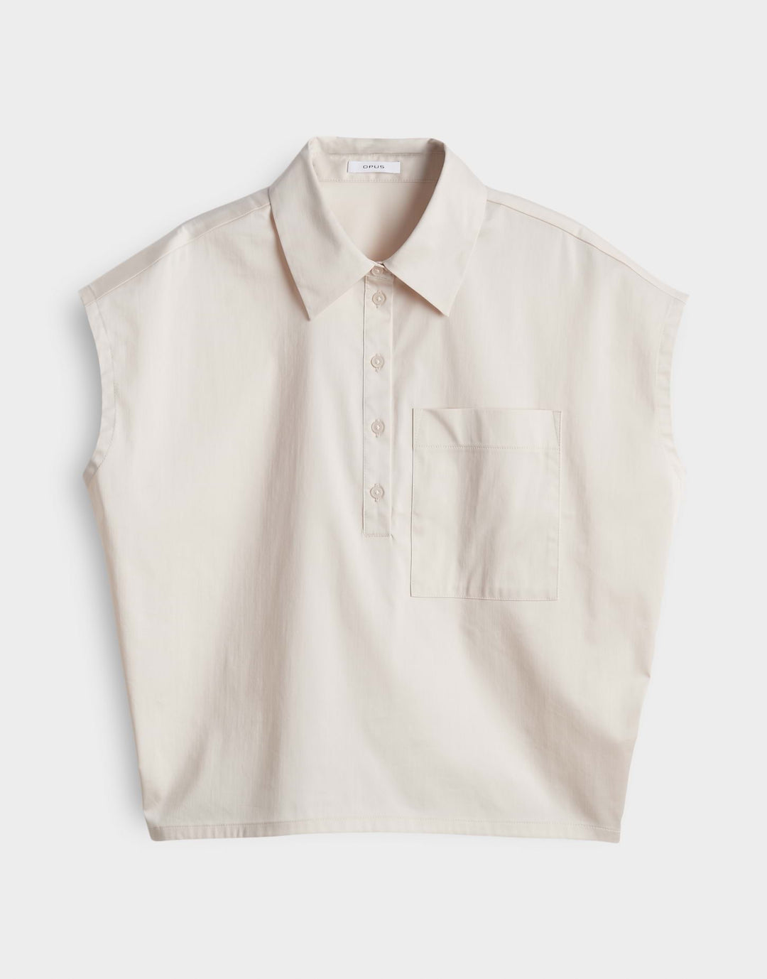 Opus Fajora blouse k/m dames – beige