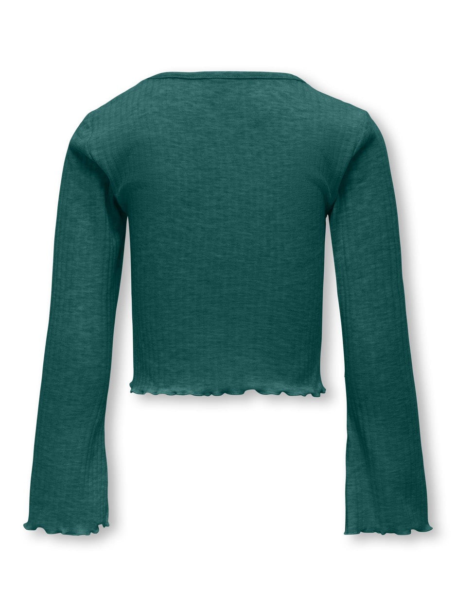 Kids Only top l/m groen – meisjes