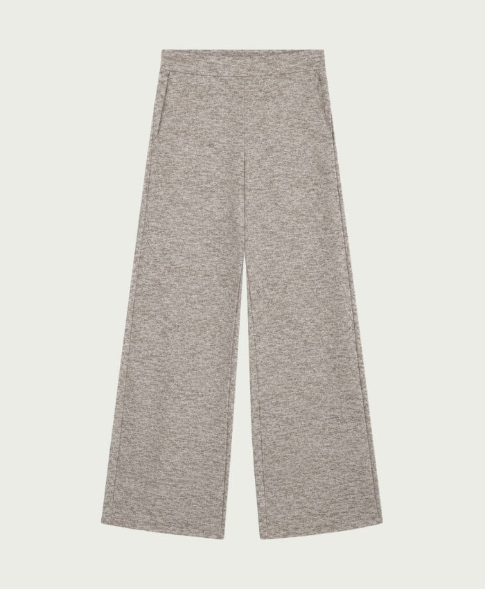 Elvira Casuals E4 26-056 lange broek dames bruin dessin