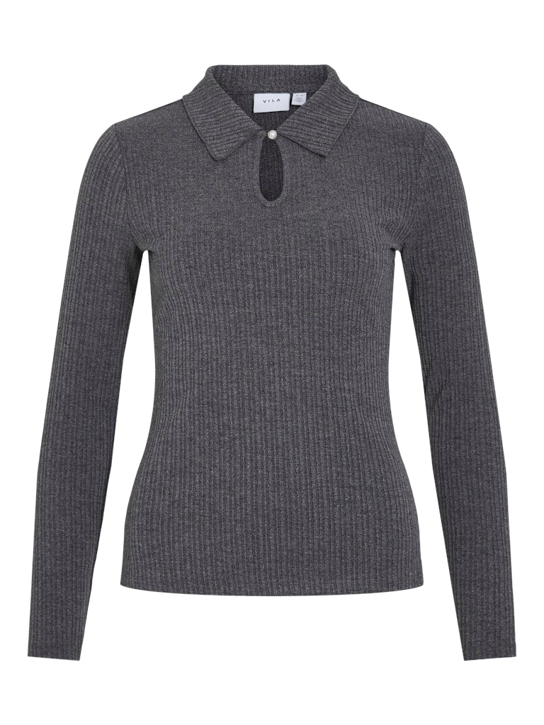 Vila Attica polo l/m dames - grijs melee