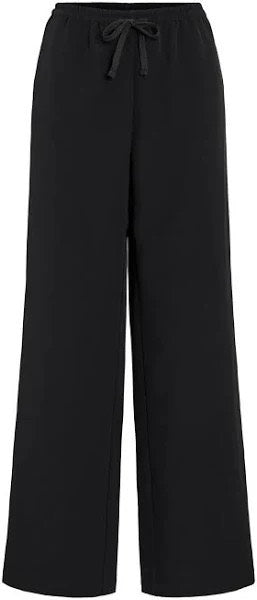 Vila 14111934 kalan lange broek dames zwart