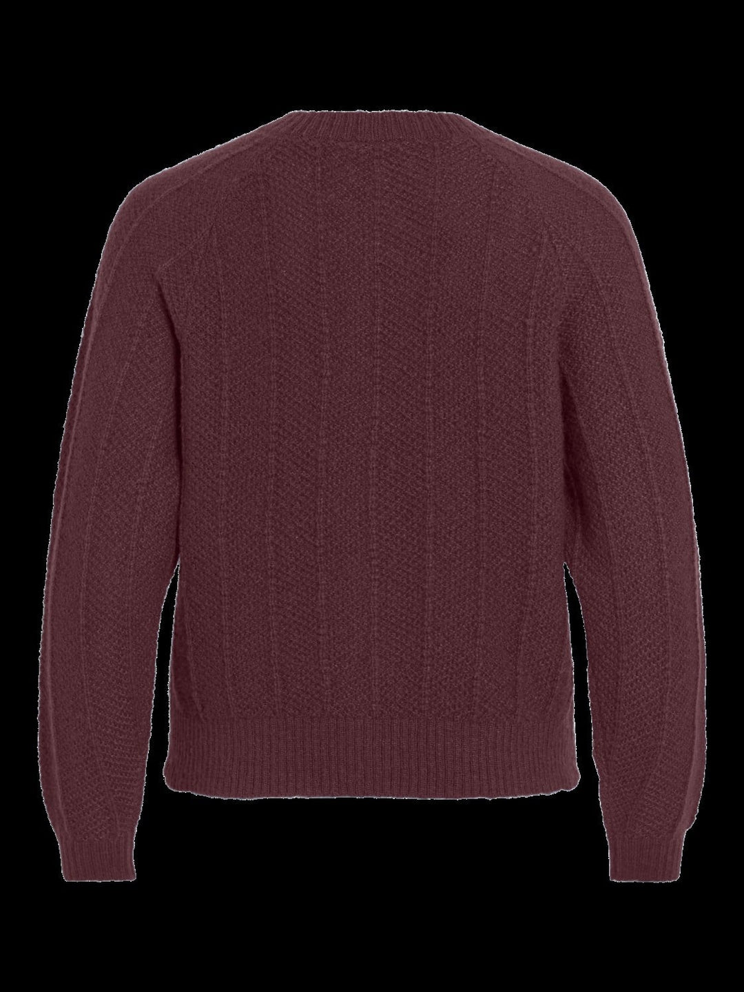 Vila 14116177 Tuli vest gebreid dames bordeaux