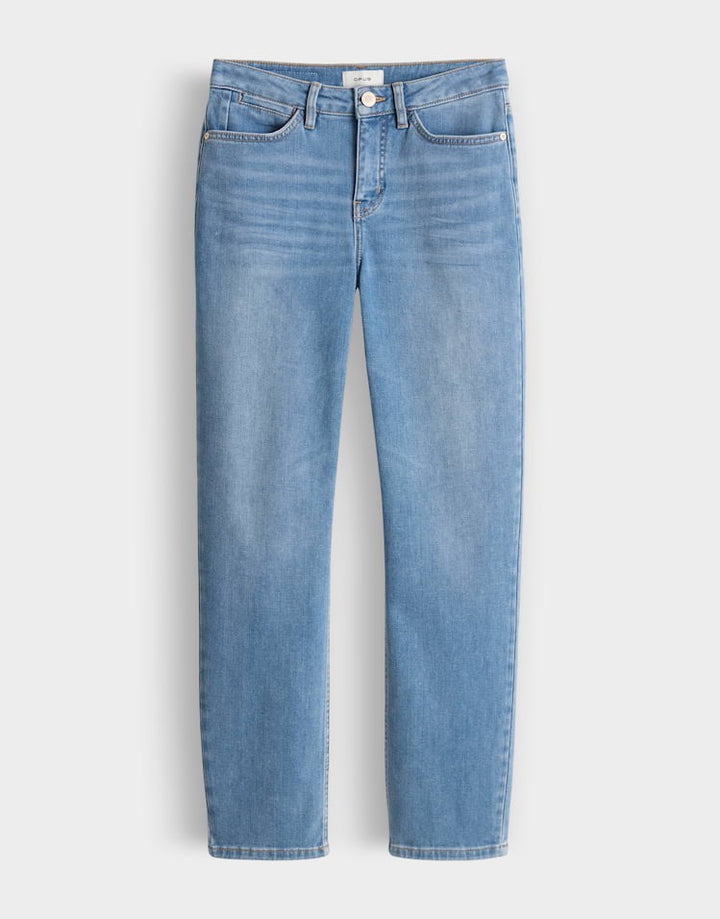 Opus Elma Clever jeans regular-straight fit – dames - Blue Denim - 30