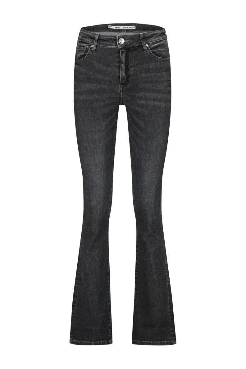 Raizzed R224AWD42015 jeans bootcut flare fit – dames - Grey Denim - L32