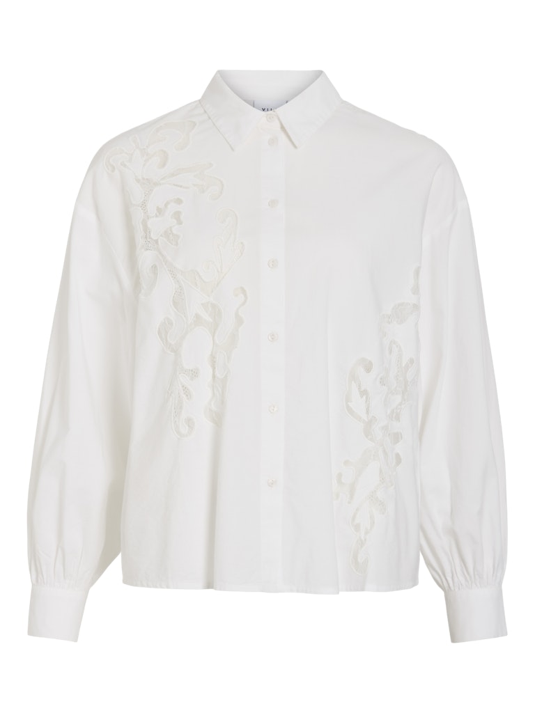 Vila Kimia blouse l/m dames – off-white