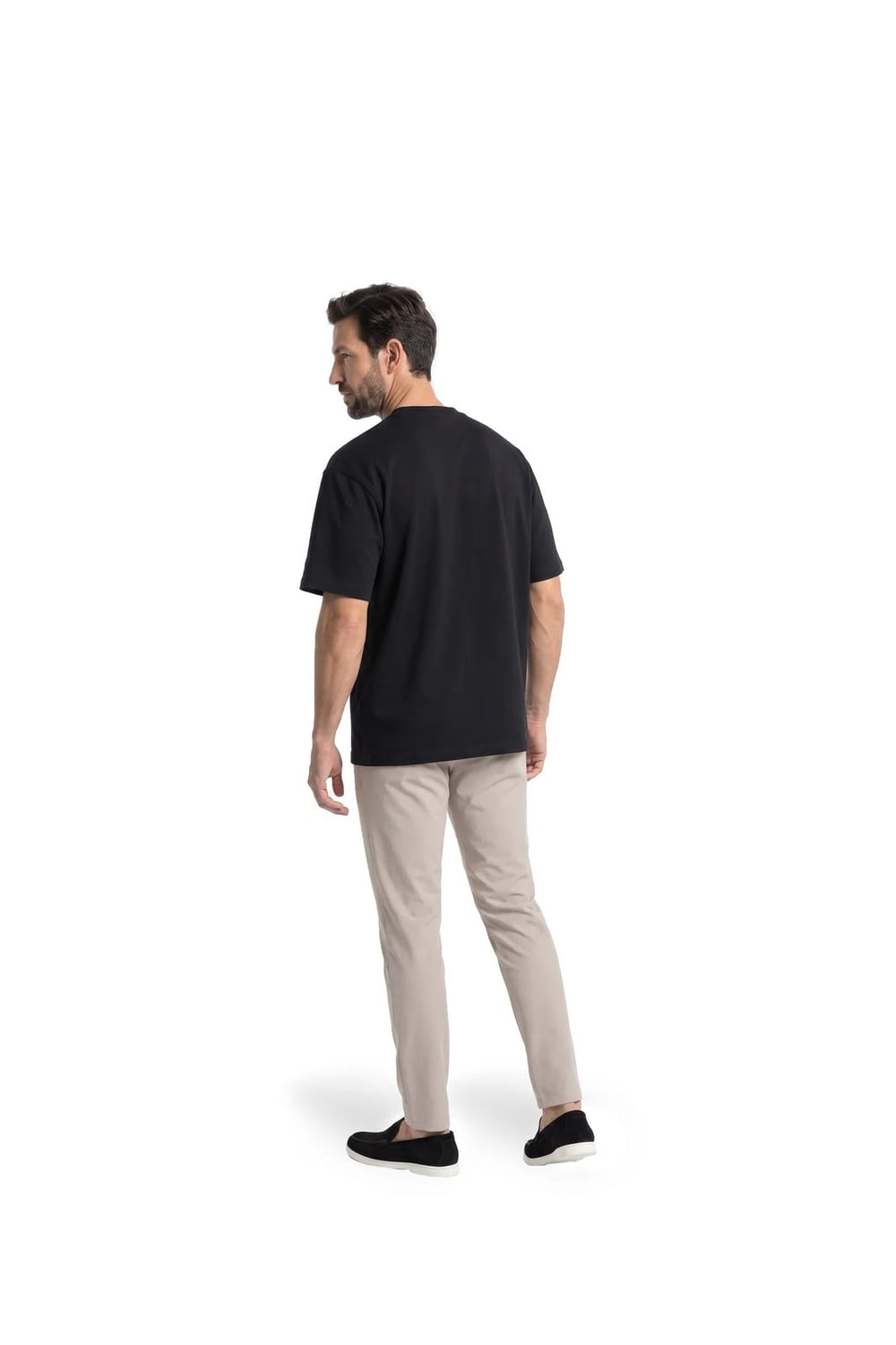 Malelions MPD50026037 t-shirt zwart – heren