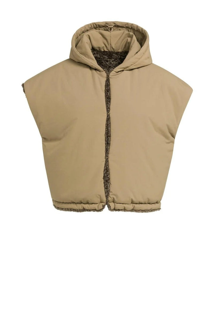 YAYA Women 02-021009-609 bodywarmer bruin