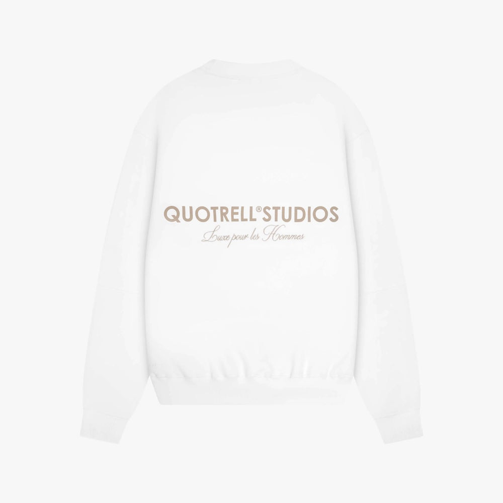 quotrell SW53671 Studios crewneck off-white – heren