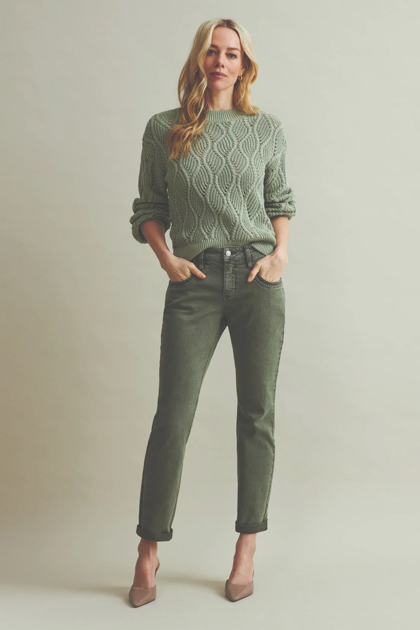 Red Button SRB4296A Sissy jeans kaki – dames
