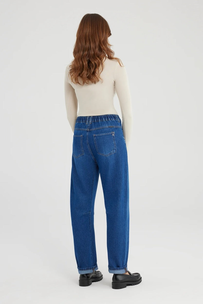 COJ Selena jeans loose fit dames blue denim - 32