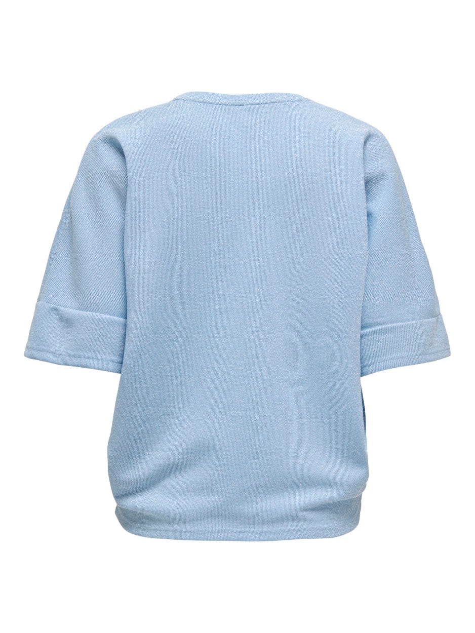 Only Livy top lichtblauw – dames