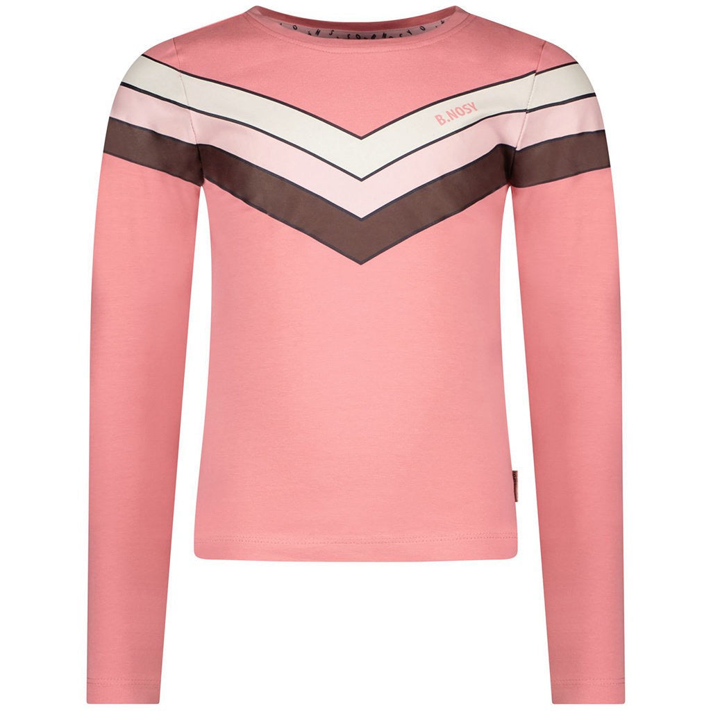 B.Nosy t-shirt l/m meisjes roze – Y2085461