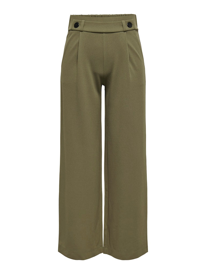 Jacqueline de Yong Geggo lange broek dames – kaki - L32