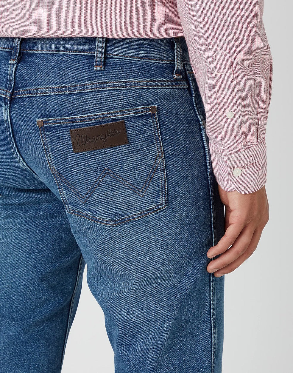 Wrangler Greensboro W15QYI39U jeans – heren - Blue Denim - L32