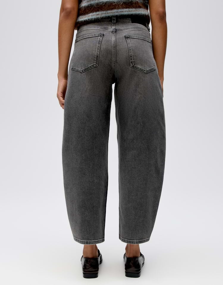 Opus Lolah motion 105393144601106 jeans loose fit grey denim - L28