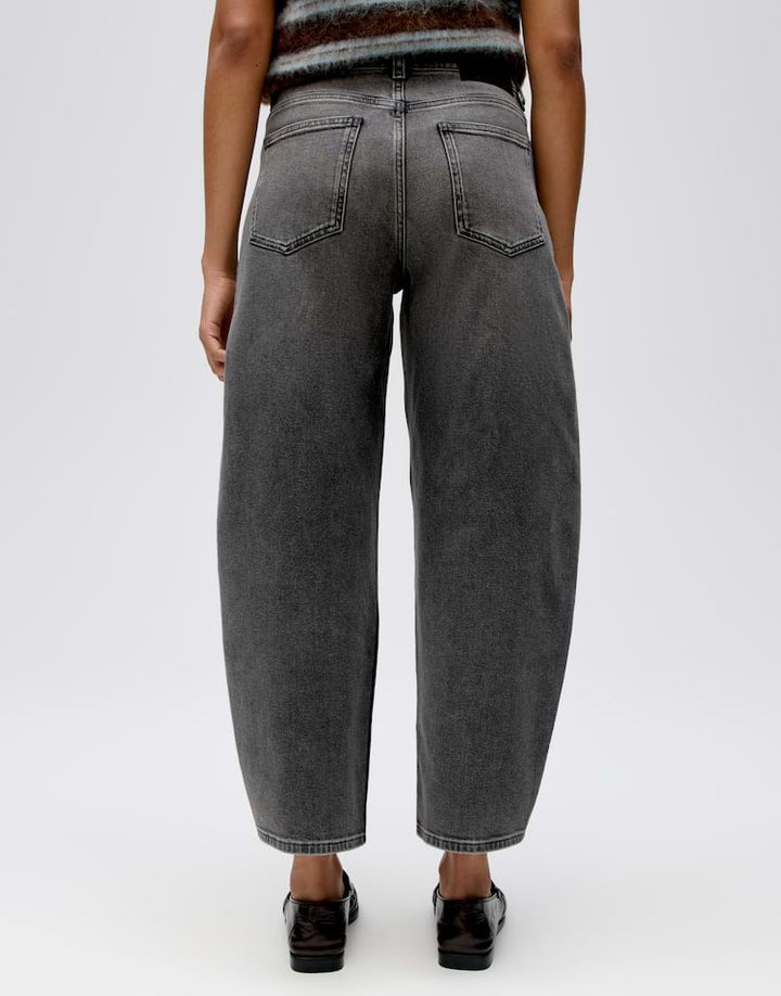 Opus Lolah motion 105393144601106 jeans loose fit grey denim - L28