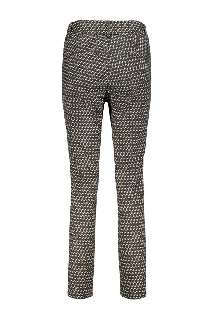 Red Button 4389 lange broek dames zwart dessin