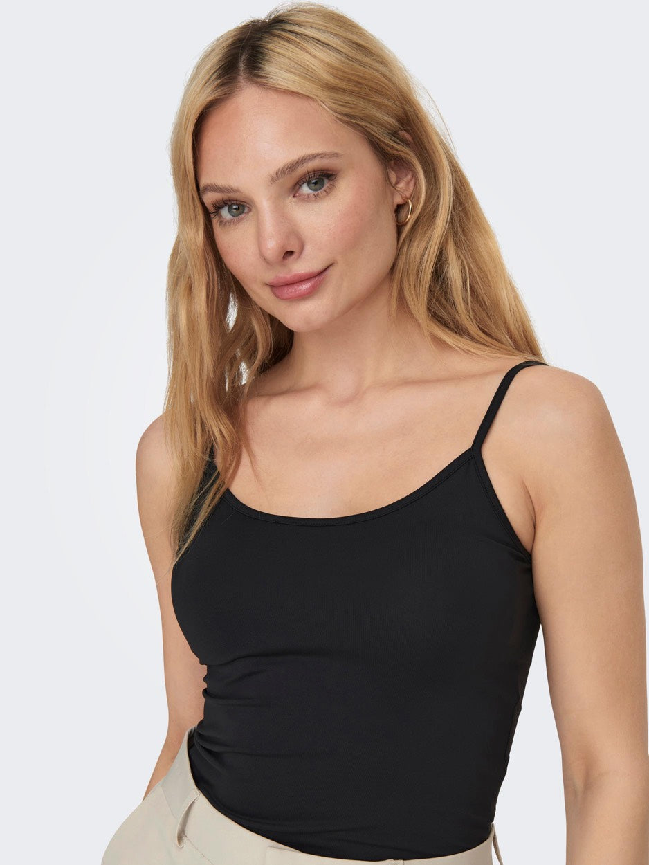 Only Lea singlet zwart – dames