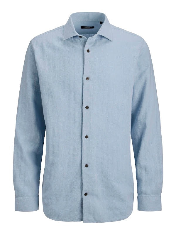 Jack & Jones Blaparker lichtblauw overhemd l/m heren