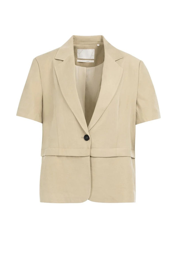 YAYA Women blazer bruin melee – dames