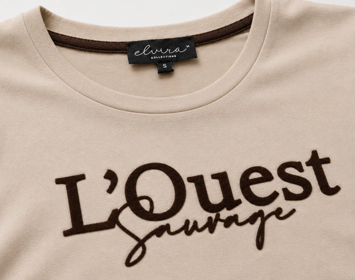 Elvira Casuals E4 26-001 elguest t-shirt k/m beige
