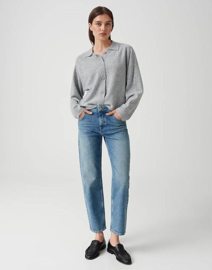 Opus Minah honesty 10607213982248 jeans regular-straight fit blue denim - L28